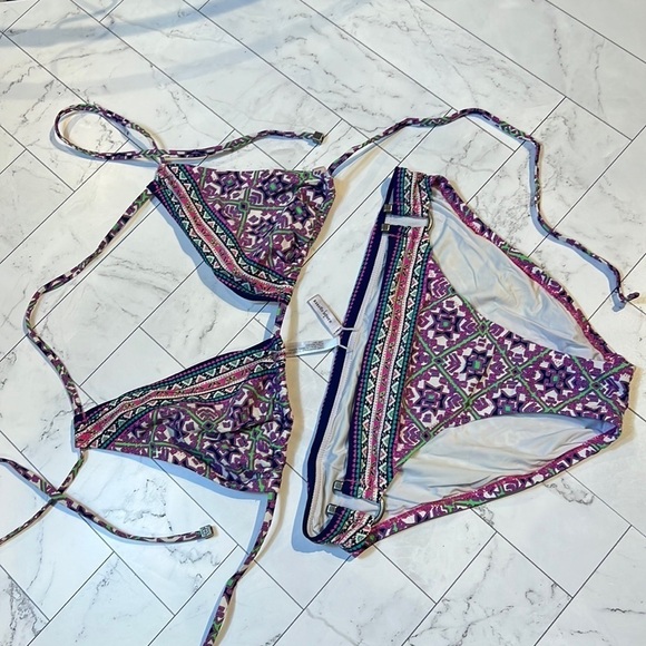 Nanette Lepore Women Mallorca Beach Emerald Bikini - Matching Pants available - Picture 1 of 2